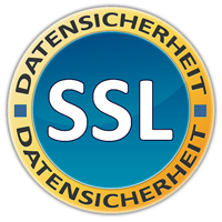 Unser Shop ist verschlüsselt durch SSL